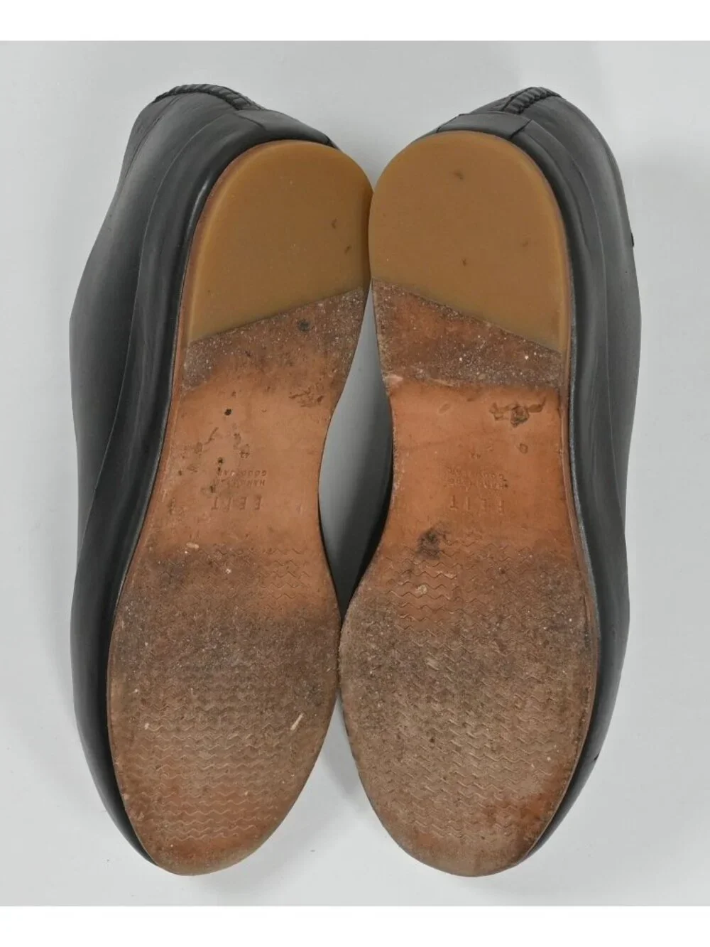 FEIT Handsewn Low Leather Shoes 3976V in Black